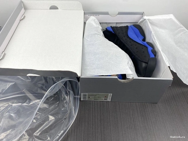 One Kick 414571- Jordan Hyper QuickDry 13 Retro 4175 Black Royal 1014